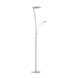 MDC ZENIT 575059720 Pie salón LED 2 luces níquel mate