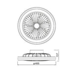 Medidas y dimensiones Gamer 8291 (mm)