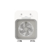 Ventilador de sobremesa AJP Bruma LED blanco Ø13cm 3.5w 16048 — vista 1
