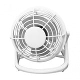 Fabrilamp Tango Miniventilador Sobremesa 2,5w 5v Blanco 14,5x14,5x10 Cm Orientable Alimentacion Mediante Puerto Usb 170671001