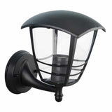 Aplique exterior Horoz Electric NAR-1 negro E27, vista del producto