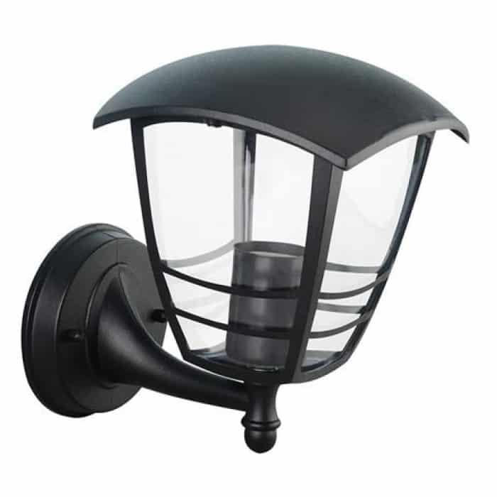 Aplique exterior Horoz Electric NAR-1 negro E27, vista del producto
