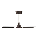 Ventilador de techo Sulion Nox 90cm marrón motor DC con mando — vista 3