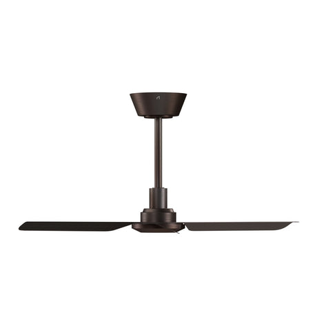 Ventilador de techo Sulion Nox 90cm marrón motor DC con mando — vista 3