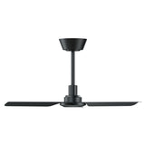 Ventilador de techo Sulion Nox 90cm gris grafito motor DC con mando temporizador — vista 3