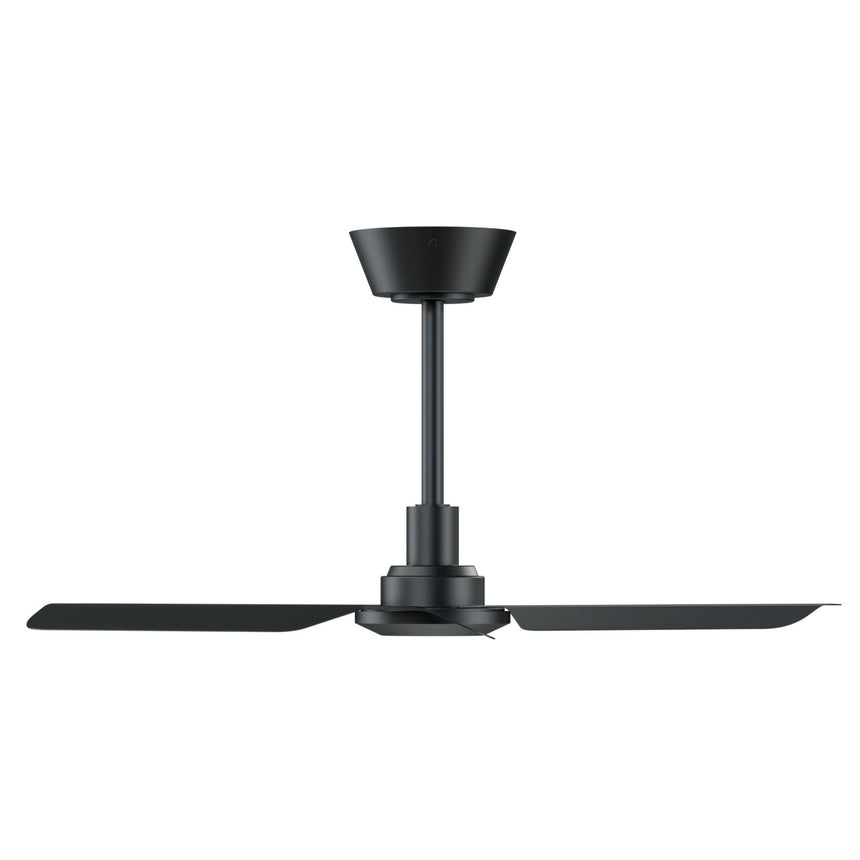 Ventilador de techo Sulion Nox 90cm gris grafito motor DC con mando temporizador — vista 3