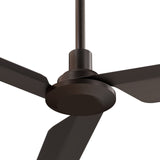 Ventilador de techo Sulion Nox 90cm marrón motor DC con mando — vista 4