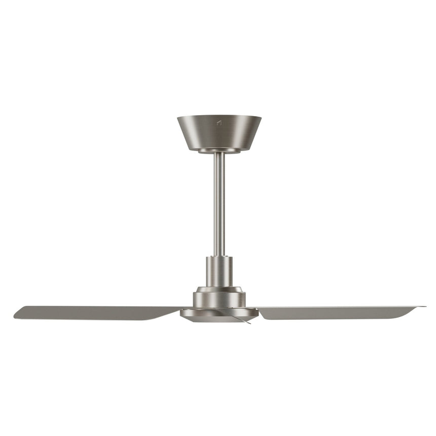 Ventilador de techo Sulion Nox 90cm níquel motor DC con mando temporizador — vista 4