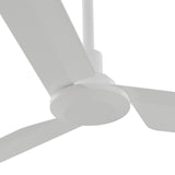 Ventilador de techo Sulion Nox 132cm blanco motor DC con mando temporizador — vista 3