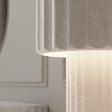 Lámpara de sobremesa Sulion Olimpia LED E27 2 luces hormigón 40W 2178370