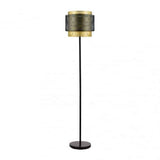 Fabrilamp Kyoto Pie Salon 1xe27 Negro/oro 155x32x32 Cm 153341016