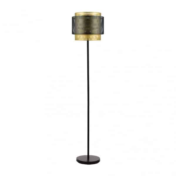 Fabrilamp Kyoto Pie Salon 1xe27 Negro/oro 155x32x32 Cm 153341016