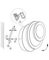 Plafón LED AJP Bossa latón 10W 550lm 3000K 22cm