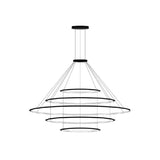Lámpara de techo colgante LedsC4 Circular Outward 5 Rings ( ) grande LED CF4E-00V9AZDU14