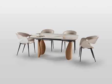 Schuller Alana 433570, mesa cerrada con sillas de ambiente