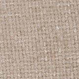 Silla IXIA 612644 tapizada crema con estructura metálica oscura, textura del tejido