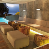 Aplique de exterior Mantra Creek LED 20W CCT IP65 negro 8860 - vista lateral