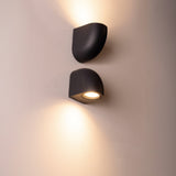 Aplique de exterior Mantra Baldy GU10 IP65 blanco 9109 - vista lateral