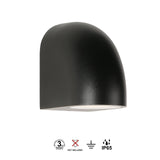 Aplique de exterior Mantra Baldy GU10 IP65 negro 9111 - instalación