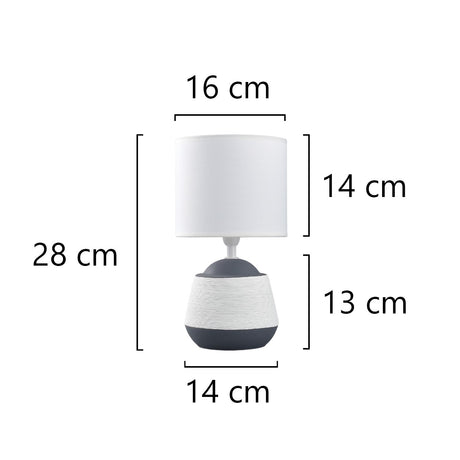 AJP SOBREMESA ALBANY GRIS/BL C/P AJP11368