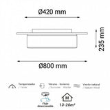 Ventilador de techo Sulion ref 2249193