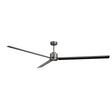 Ventilador de techo con luz Sulion Anne LED grafito motor DC