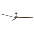 Ventilador de techo Sulion Anne LED madera motor DC con mand