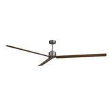 Ventilador de techo Sulion Anne LED madera motor DC con mand