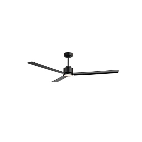 Ventilador de techo con luz Sulion Anne negro Ø160cm