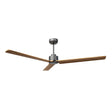 Ventilador de techo Sulion Anne LED madera motor DC con mand
