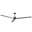 Ventilador de techo con luz Sulion Anne LED grafito motor DC