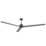 Ventilador de techo con luz Sulion Anne LED grafito motor DC