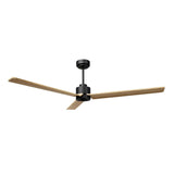 Ventilador de techo con luz Sulion Anne negro Ø160cm