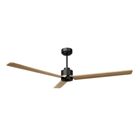 Ventilador de techo con luz Sulion Anne negro Ø160cm