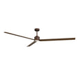Ventilador de techo con luz Sulion Anne LED madera motor DC 