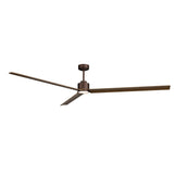 Ventilador de techo con luz Sulion Anne LED madera motor DC 