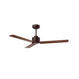 Ventilador de techo sin luz Sulion Anne madera Ø127cm