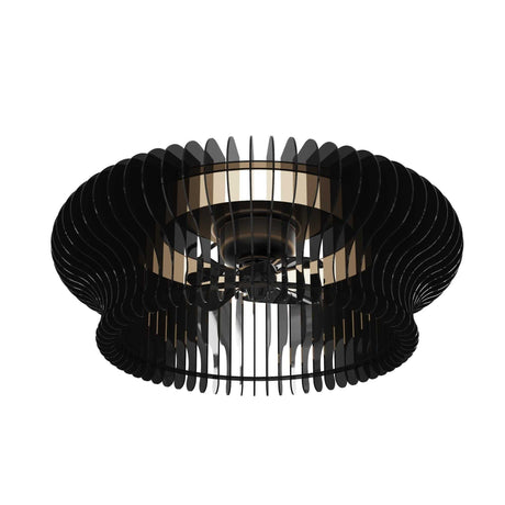 Ventilador de techo con luz Sulion Daya Style LED negro moto