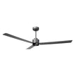 Ventilador de techo con luz Sulion Anne LED grafito motor DC