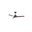 Ventilador de techo con luz Sulion Anne rosa Ø127cm