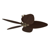 Ventilador de techo con luz Sulion Alma LED bronce motor DC 