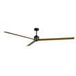 Ventilador de techo con luz Sulion Anne LED madera motor DC 