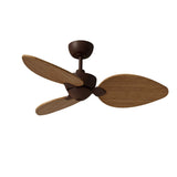 Ventilador de techo con luz Sulion Alma LED madera motor DC 