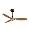 Ventilador de techo con luz Sulion Balcony LED madera motor 