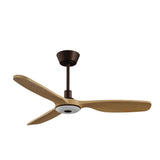 Ventilador de techo con luz Sulion Balcony LED madera motor 