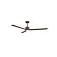 Ventilador de techo con luz Sulion Anne rosa Ø160cm