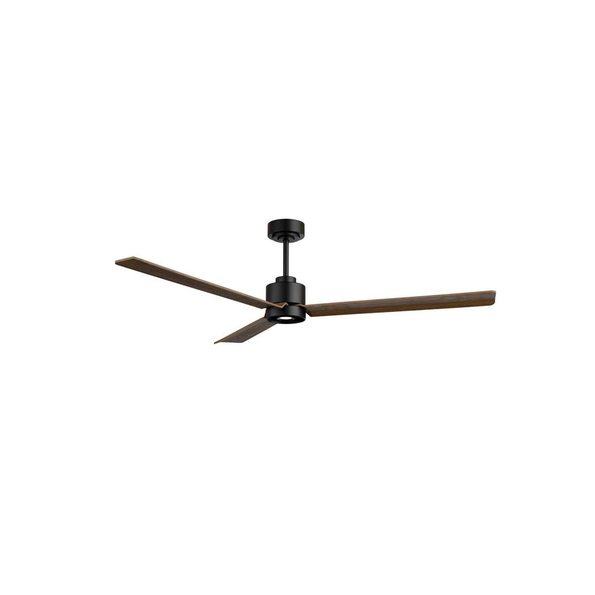 Ventilador de techo con luz Sulion Anne negro Ø160cm