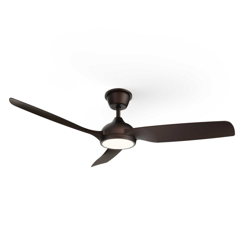 Ventilador de techo con luz Sulion Dana rosa Ø132cm