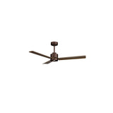 Ventilador de techo con luz Sulion Anne madera Ø127cm