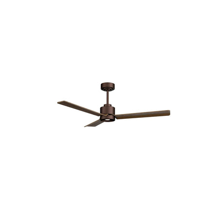 Ventilador de techo con luz Sulion Anne madera Ø127cm